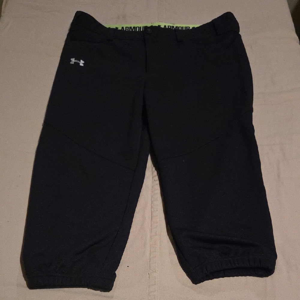 Under Armour Kids Black Softball Pants
